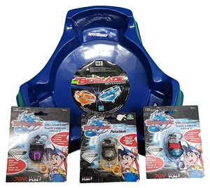 BeyBlade "BeyStadium Arena + 3 Mini BeyBlade P.Chiavi" - Hasbro/Takara - Imagen 1 de 14
