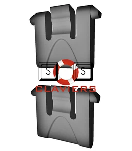 Rosewill RK-9000 RE Keyboard Spare Replacement Tilt Leg Stand Foot Set - Picture 1 of 3