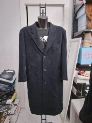 Abrigo Via Condotti Mezcla Cachemira Usado Para Hombre Talla L Azul XYC477L Foto 1 de 4