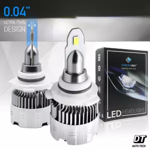 Syneticusa HB4 9006 LED Headlight Bulb Fog Light Kit 6000K White Low Beam - Picture 1 of 9