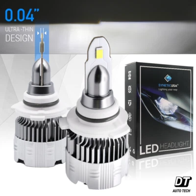 Syneticusa HB4 9006 LED Faro Bombilla Kit Luz Antiniebla 6000K Blanco Luz Baja  Foto 1 de 4