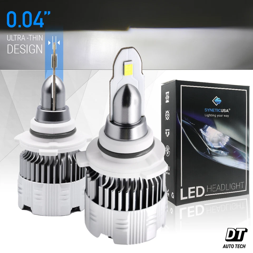 Syneticusa HB4 9006 LED Faro Bombilla Kit Luz Antiniebla 6000K Blanco Luz Baja  Foto 1 de 4