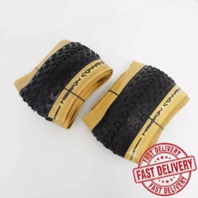 Vee Tire Mission Command 26x4.0 Fat Tire TLR E-Bike – Black/Tan (1 or 2 Tires) - Image 1 of 4