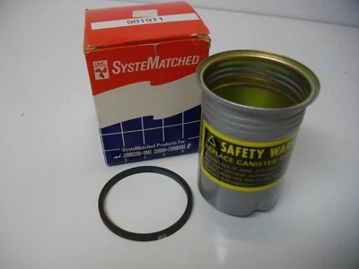 OMC stringer drive sterndrive 981911 fuel filter canister and gasket OEM - Image 1 of 4