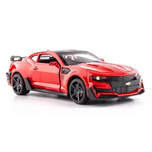 Scale 1/32 Camaro Toys Model Car Alloy Metal Diecast with 4 Door Opened Sound Li - Picture 1 of 16