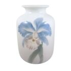 Vintage 17cm Danish Bing &amp; Grondahl Porcelain Orchid Vase