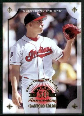 1998 Leaf #88 Bartolo Colon Fractal Materials #/3250 - Image 1 of 2