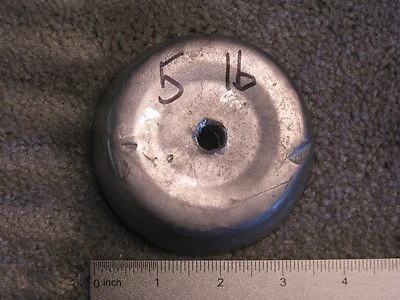 STUARTS STALKERS race racing weight ballast 5 lb 3/8" hole stock car counter lead balance