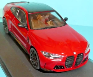 BMW M4 Competition (G82) Imola Red   Solido  1:43 scale - Afbeelding 1 van 5