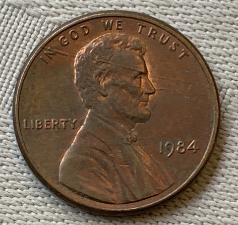1984 P Lincoln Cent Error  RARE Lincoln Assassination Penny See Pic Cover