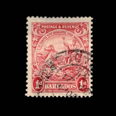 Barbados, Scott 167, Sello de Colonia, 1925-1935, usado, 107993 Foto 1 de 2