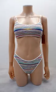 Bikini Missoni para mujer 2 piezas traje de baño talla 44 parte superior e inferior TOTALMENTE NUEVO - Imagen 1 de 12