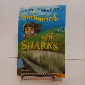 Swimming with Sharks, Twig C. George Yong Chen Troll Special Edition EUC - Bild 1 von 5