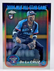 2024 Topps Chrome Update All-Star Game ELLY DE LA CRUZ ROOKIE CARD ASGC24 - Bild 1 von 2