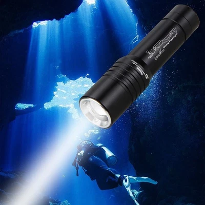 Lampe de poche de plongée puissante 1200LM Scube pour utilisation sous-marine e - Photo 1/4