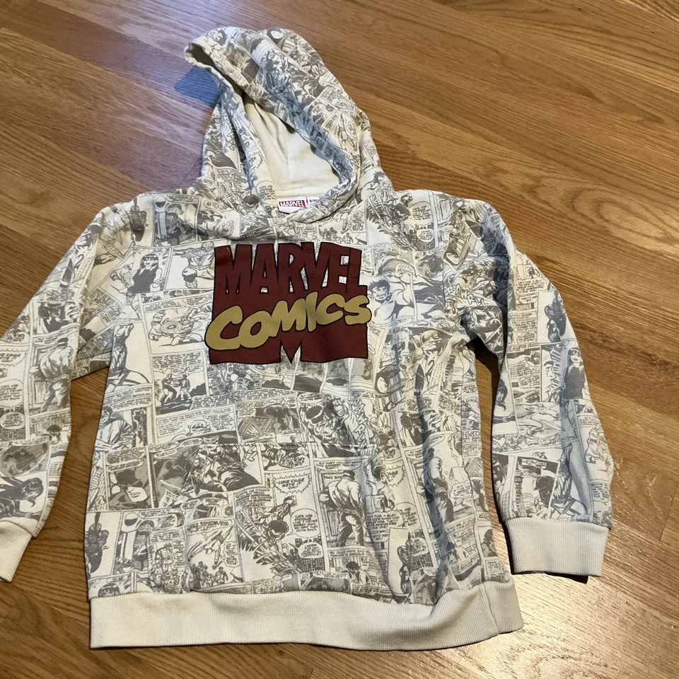 Marvel Comics Hooded Sweatshirt Youth Small - Image 1 of 4