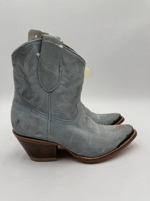 Women’s Idyllwind Wheels Western Boot Sky Blue Suede Pull On Boots Size 6.5B - Image 1 of 4