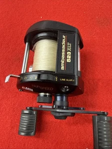 ABU GARCIA AMBASSADEUR FISHING REEL - 523 XLT - VERY CLEAN VINTAGE BAITCASTING - Picture 1 of 17