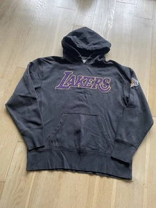 Jersey con Capucha DE COLECCIÓN '47 LA LAKERS VINTAGE BORDADO - Mediano - Negro - Desteñido - Imagen 1 de 3