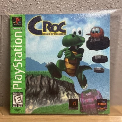 Croc: Legend of the Gobbos Sony PlayStation 1 Disc + Manual Only Tested / Works - Image 1 of 3