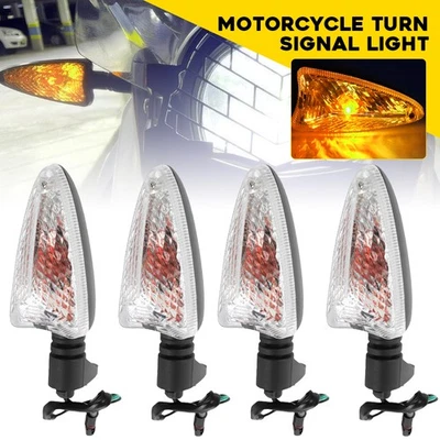 4X Luces indicadoras ámbar delanteras/traseras para BMW G650 Xmoto F800GS 07-11 Foto 1 de 4