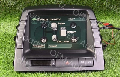 Pantalla de información de tablero de radio Toyota Prius Hybrid 2006-2009 86110-47071 OEM usada Foto 1 de 4
