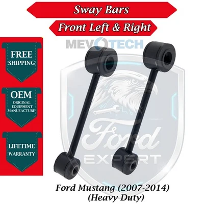 Barras estabilizadoras delanteras premium OE para Ford Mustang 2007-2014 garantía de por vida Foto 1 de 4