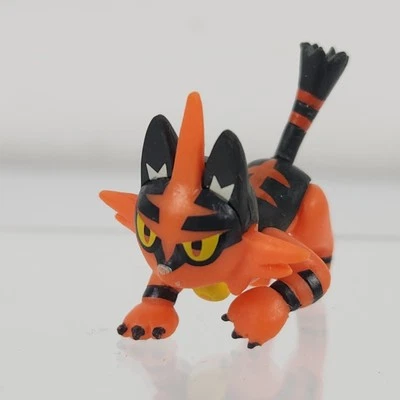 Pokemon 1.5" Torracat Choco Egg Mini Figura Gashapon Furuta SIN SOPORTE VENDEDOR DE EE. UU. Foto 1 de 4