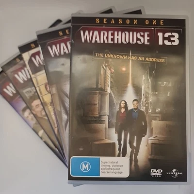 Warehouse 13 : Complete Series, Seasons 1-5 (DVD, 2009-2013) S5 Is Sealed  - image 1 of 4