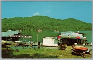 New Tazewell Tennessee Claiborne Boat Dock Coca Cola Sign c1968 Postcard - Picture 1 of 4