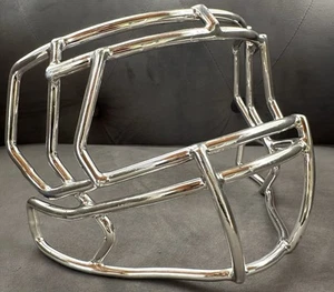 Neu (siehe Bilder Mängel) Chrom Riddell Speed Pro S2EG Football Helm Gesichtsmaske - Bild 1 von 3