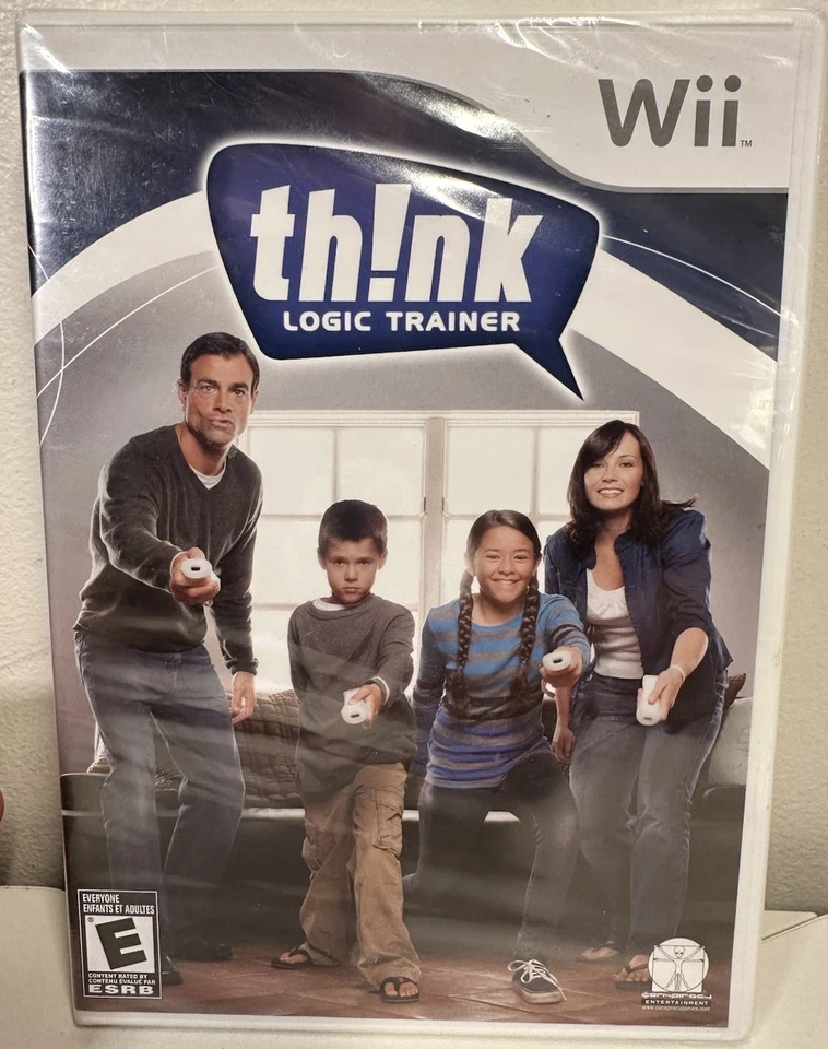 Think Logic Trainer (Nintendo Wii) Wii (Brand New & Factory Sealed) Ships Fast - Image 1 of 1