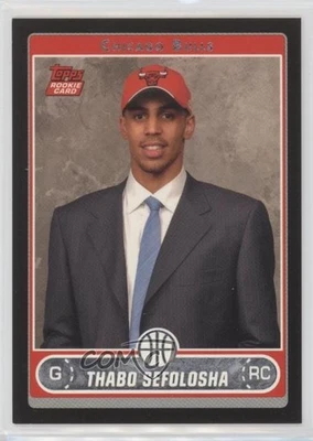2006-07 Topps Black /99 Thabo Sefolosha #257 Rookie RC - Image 1 of 2