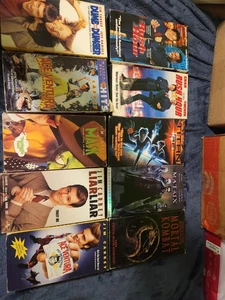 10 Vhs Lot - Picture 1 of 5