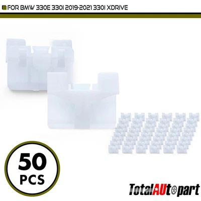 50 piezas clips de moldeo basculante de nailon para BMW G20 330e 2021 330i M340i M340i xDrive Foto 1 de 4