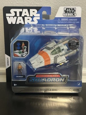 Star Wars Micro Galaxy Squadron Series 9 Ezra Bridgers A-Wing (RARO) 1/10000 NOVO - Imagem 1 de 4