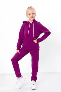 Girls’ Sport Set – Soft Triple-Knit Hoodie & Pants with Pockets, Winter, Nos... - Picture 1 of 16