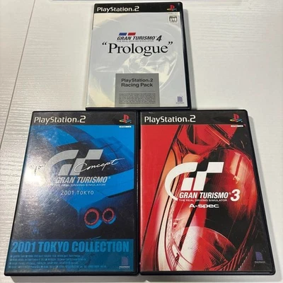 PlayStation 2 Gran Turismo Series 3-Title Set - Image 1 of 4