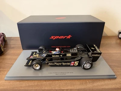 1/18 Lotus 79  John Player Special  Winner Belgian GP 1978 #5 M.Andretti - Image 1 of 4