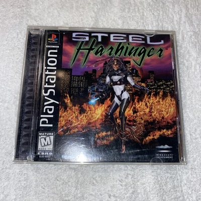 Steel Harbinger (Sony Playstation 1, 1996) CIB Complete With Manual PS1 MINT - Image 1 of 3
