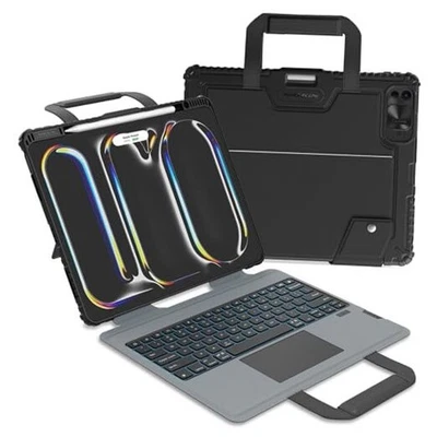  Funda con teclado Carry Go para iPad Pro 13 pulgadas (M4) 2024 para iPad Pro 13 pulgadas M4 Foto 1 de 4