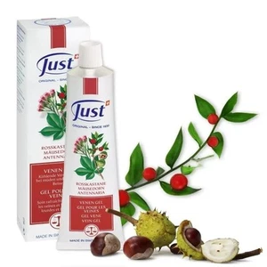 JUST Switzerland Scopa da Macellaio Ippocastano Antennaria Gel Vena 100 ml - Foto 1 di 1