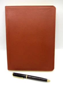 Graphic Image 9" Journal Notebook Leather Soft Cover 224 UNLINED Pages Terracott - Picture 1 of 10