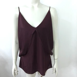 Bailey 44 Small Womens Layered Tiered Pullover Button Top Blouse Red MINT HRJ - Picture 1 of 12