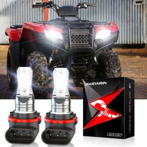 3 PINs For 2011-2022 Honda Rancher TRX420 TRX500 LED Headlight Hi/Low Bulbs 35w - Picture 1 of 14