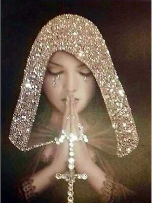 LIUWAZJ 5D DIY Diamond Art Painting Kits Full Drill, Jewel Woman Rhinestone Embroidery