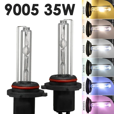 A1 2x XENON HB3 9005 HID Bombillas AC 35W Super Brillantes Faro Repuesto 3K-12K Foto 1 de 4