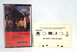 Vintage 1980 Original Air Supply Lost In Love Cassette Tape Soft Pop Rock Music - Picture 1 of 10