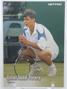 💥RAFAEL NADAL PARERA ROOKIE 2003💥NETPRO #70 ROOKIE💥GOAT🔥🔥🔥 - Picture 1 of 2