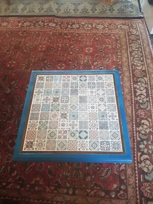 Hand made Coffee table mosaic tiles - Image 1 of 3
